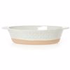 Cryspo Trio Purimaxo Skevos Stoneware Obal 39x23ek. 'FLOWER CREAM' 3705085